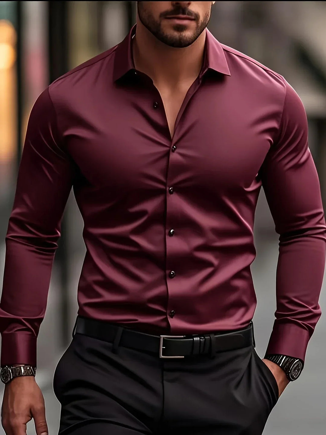 Modeva | Chemise élégante à manches longues avec boutons