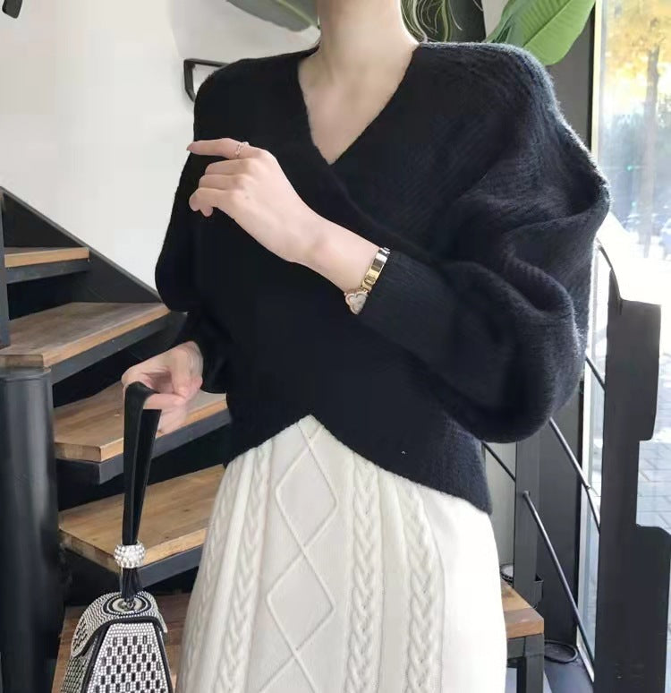 Modeva | Pull en tricot croisé chic