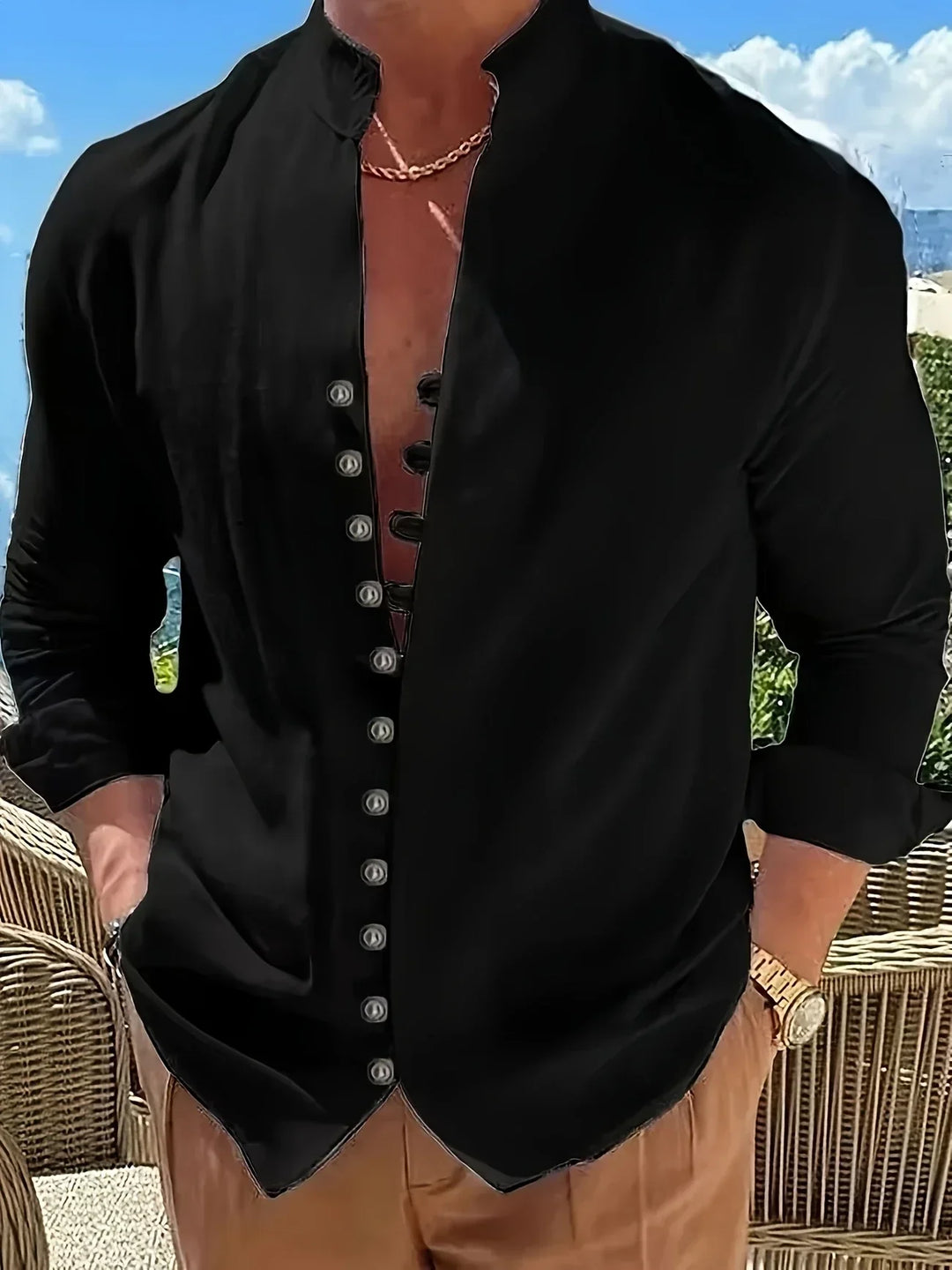 Modeva | Chemise légère en coton à manches longues