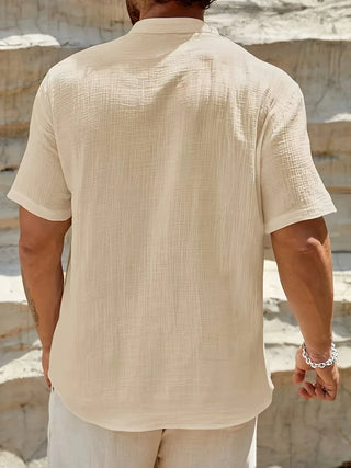 Modeva | Chemise d’été élégante à col montant