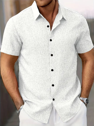 Modeva | Chemise légère à manches courtes en mélange de lin