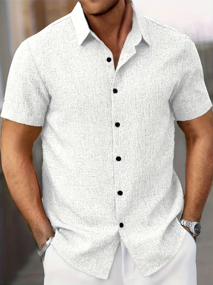 Modeva | Chemise légère à manches courtes en mélange de lin