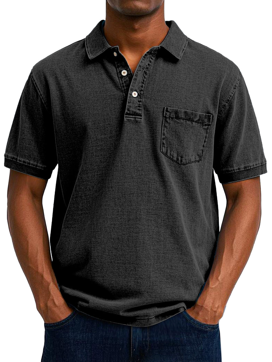 Modeva  | Chemise Polo Vintage Décontractée pour Homme