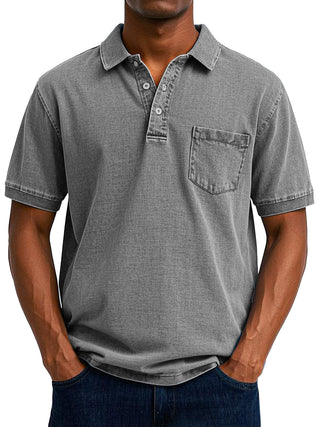 Modeva  | Chemise Polo Vintage Décontractée pour Homme