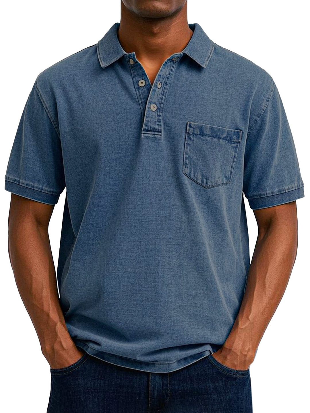 Modeva  | Chemise Polo Vintage Décontractée pour Homme