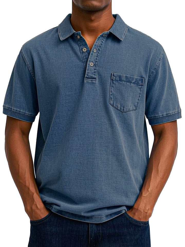Modeva  | Chemise Polo Vintage Décontractée pour Homme