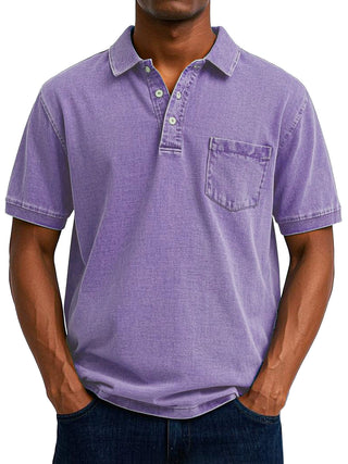 Modeva  | Chemise Polo Vintage Décontractée pour Homme