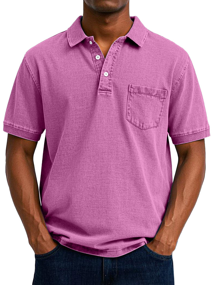 Modeva  | Chemise Polo Vintage Décontractée pour Homme