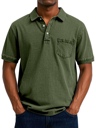 Modeva  | Chemise Polo Vintage Décontractée pour Homme