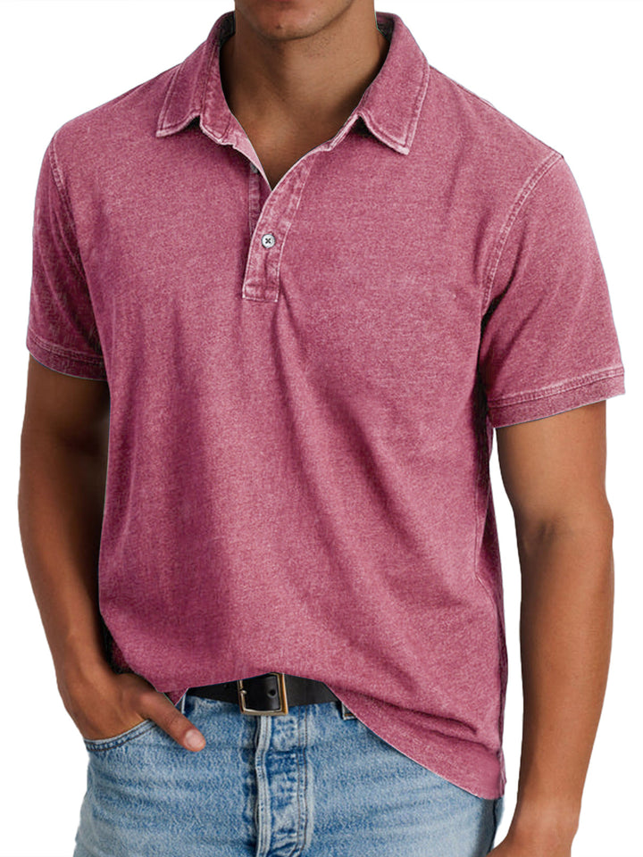 Modeva | Polo avec collier pour hommes