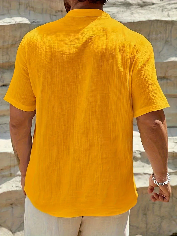 Modeva | Chemise d’été élégante à col montant