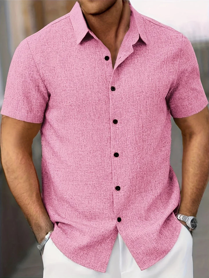 Modeva | Chemise légère à manches courtes en mélange de lin
