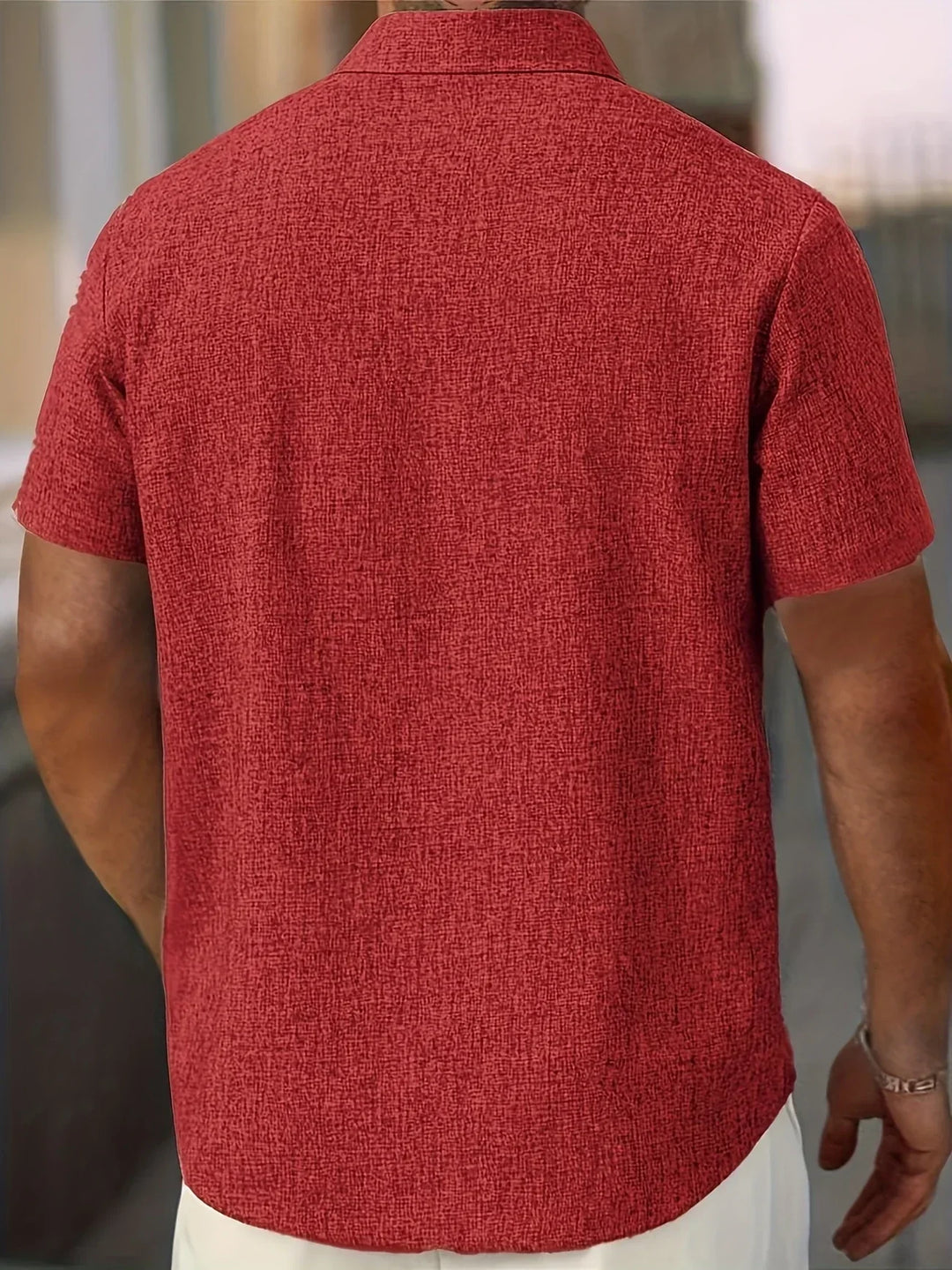 Modeva | Chemise légère à manches courtes en mélange de lin