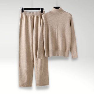 Modeva | Ensemble deux pièces Lounge en tricot torsadé