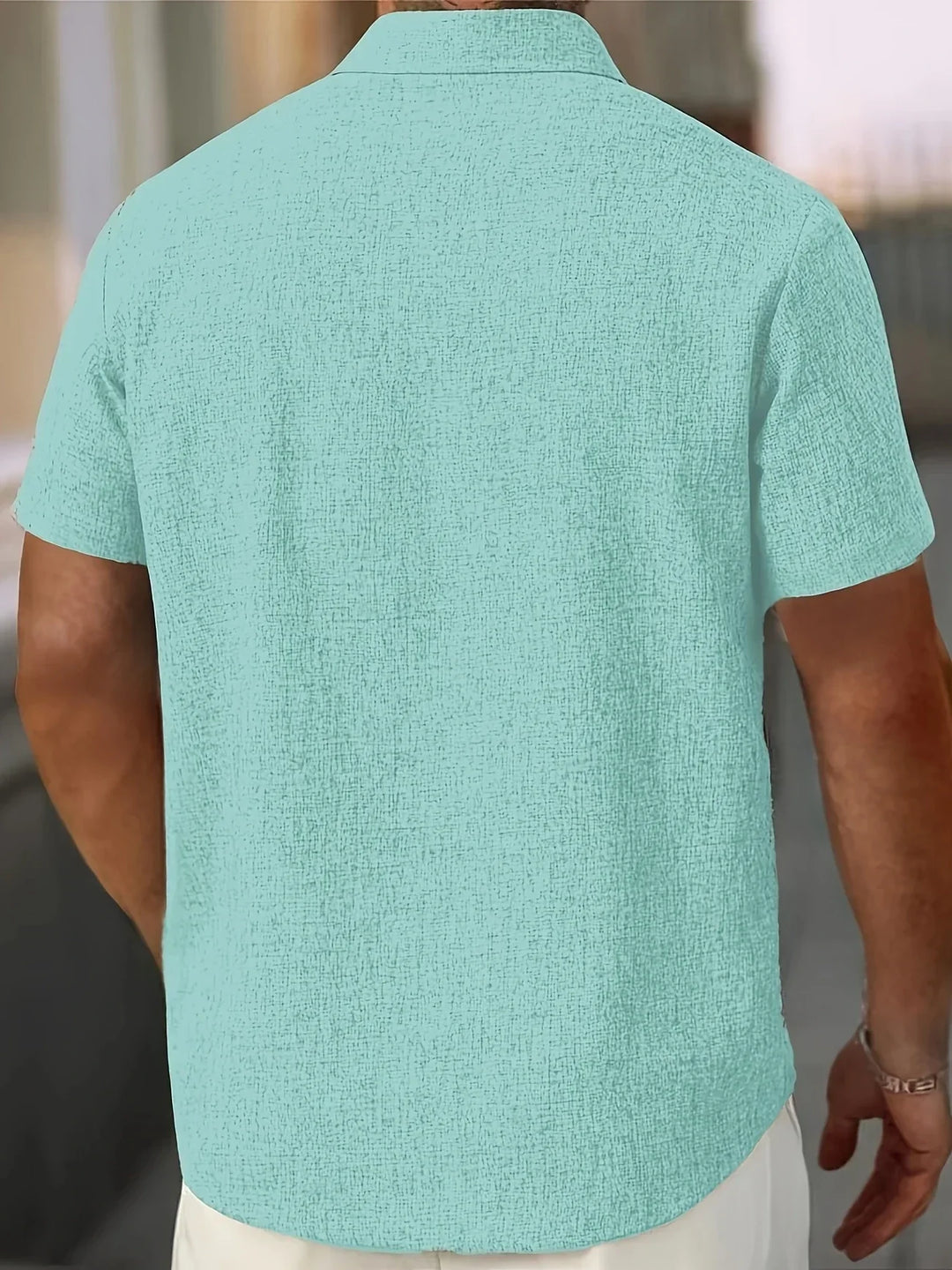 Modeva | Chemise légère à manches courtes en mélange de lin