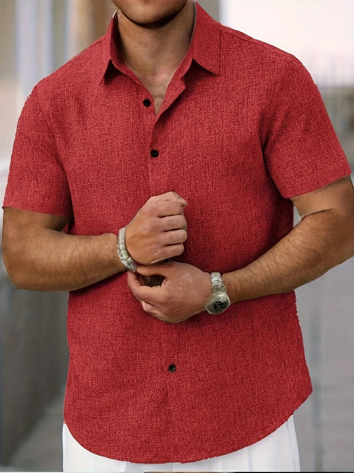 Modeva | Chemise légère à manches courtes en mélange de lin