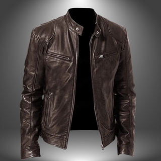 Modeva | Veste en cuir artisanal pour homme