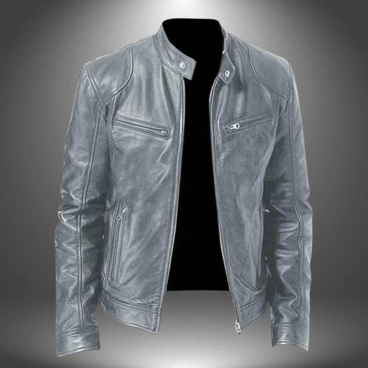 Modeva | Veste en cuir artisanal pour homme