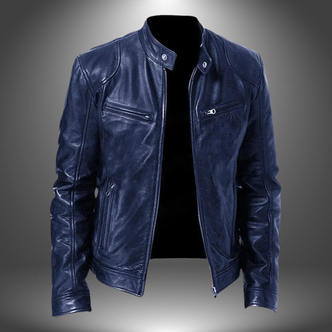Modeva | Veste en cuir artisanal pour homme