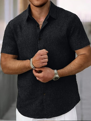 Modeva | Chemise légère à manches courtes en mélange de lin