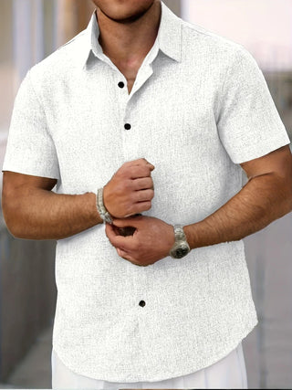 Modeva | Chemise légère à manches courtes en mélange de lin