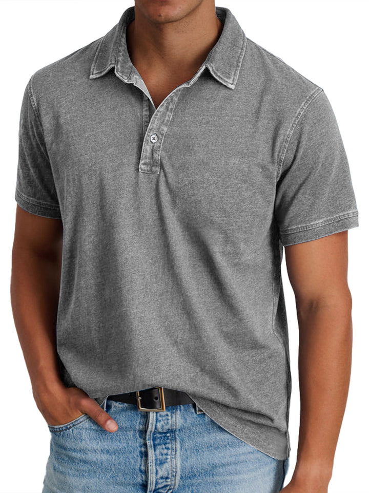 Modeva | Polo avec collier pour hommes