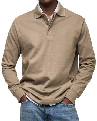 Modeva | Chemise Poloshirt Casual à Manches Longues