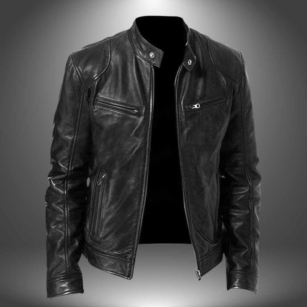Modeva | Veste en cuir artisanal pour homme