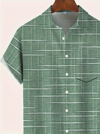 Modeva | Chemise élégante à motif rayé et à carreaux