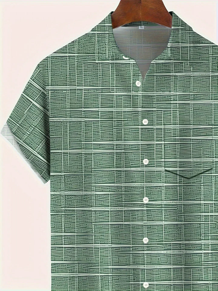 Modeva | Chemise élégante à motif rayé et à carreaux