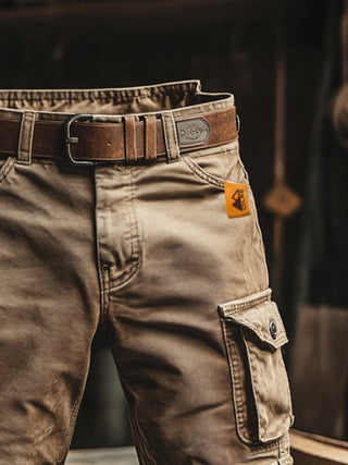 Modeva | Short cargo rétro à poches multiples
