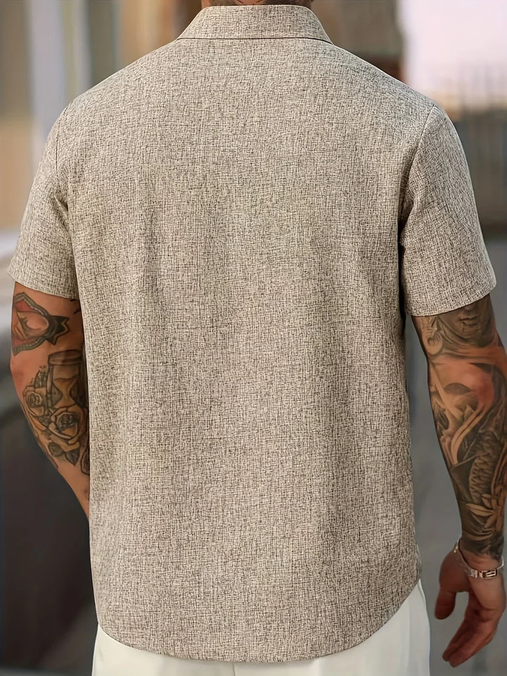 Modeva | Chemise légère à manches courtes en mélange de lin