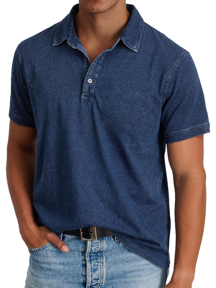 Modeva | Polo avec collier pour hommes