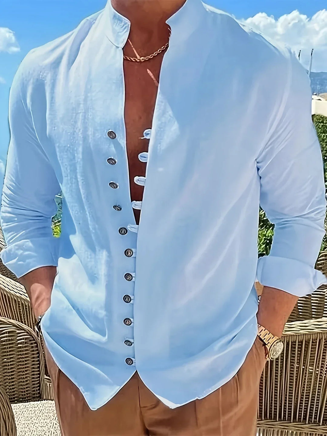 Modeva | Chemise légère en coton à manches longues