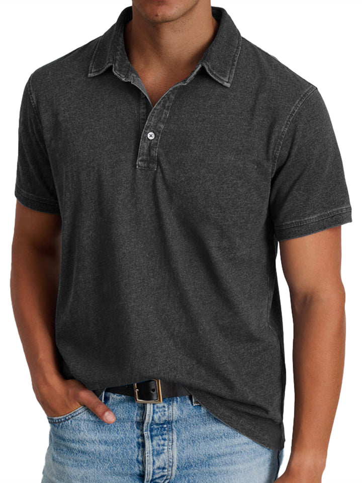 Modeva | Polo avec collier pour hommes