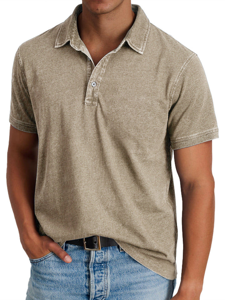 Modeva | Polo avec collier pour hommes
