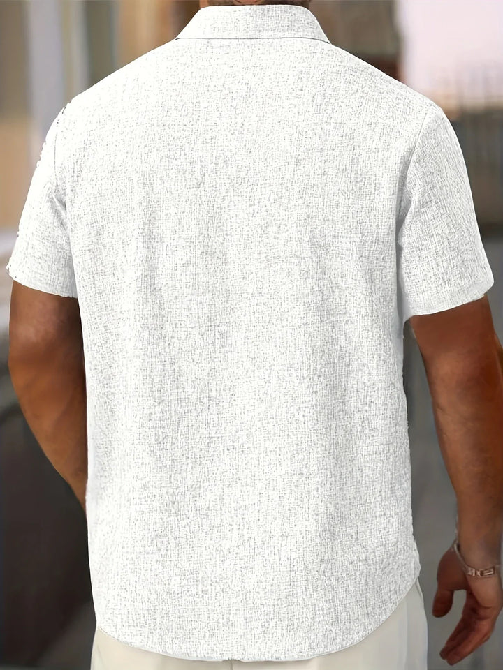 Modeva | Chemise légère à manches courtes en mélange de lin