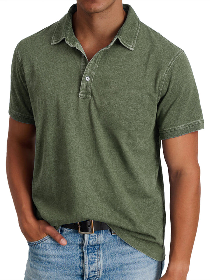 Modeva | Polo avec collier pour hommes
