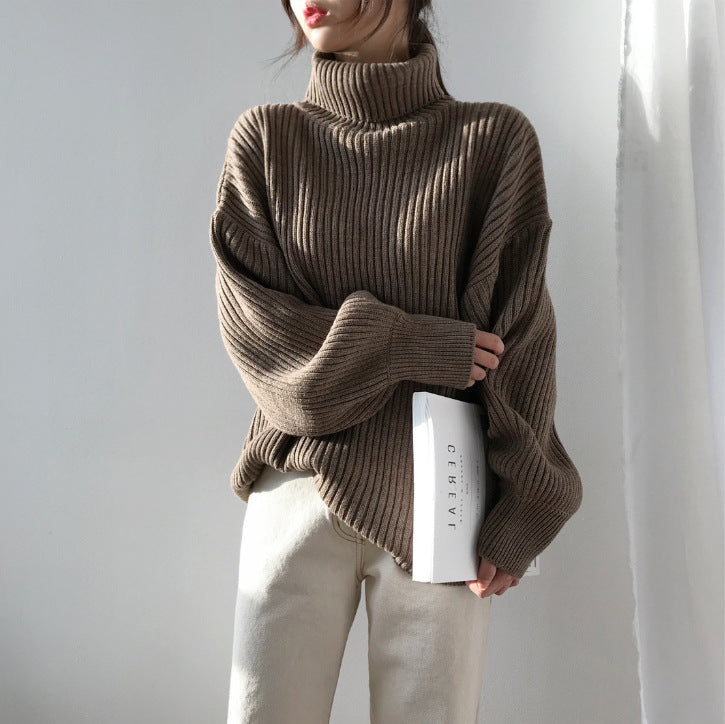 Modeva | Luxe Pull à col roulé et à manches ballon