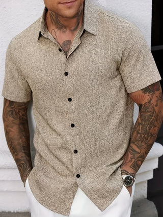Modeva | Chemise légère à manches courtes en mélange de lin