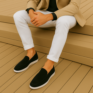 Modeva | Mocassins élégants en suède