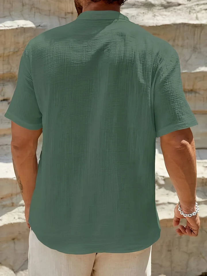 Modeva | Chemise d’été élégante à col montant