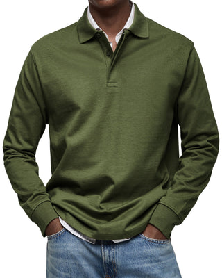 Modeva | Chemise Poloshirt Casual à Manches Longues