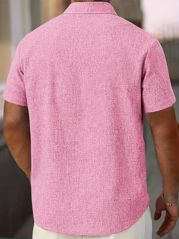 Modeva | Chemise légère à manches courtes en mélange de lin