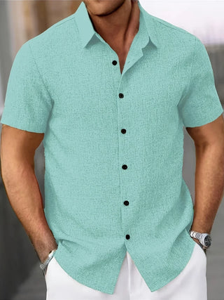 Modeva | Chemise légère à manches courtes en mélange de lin