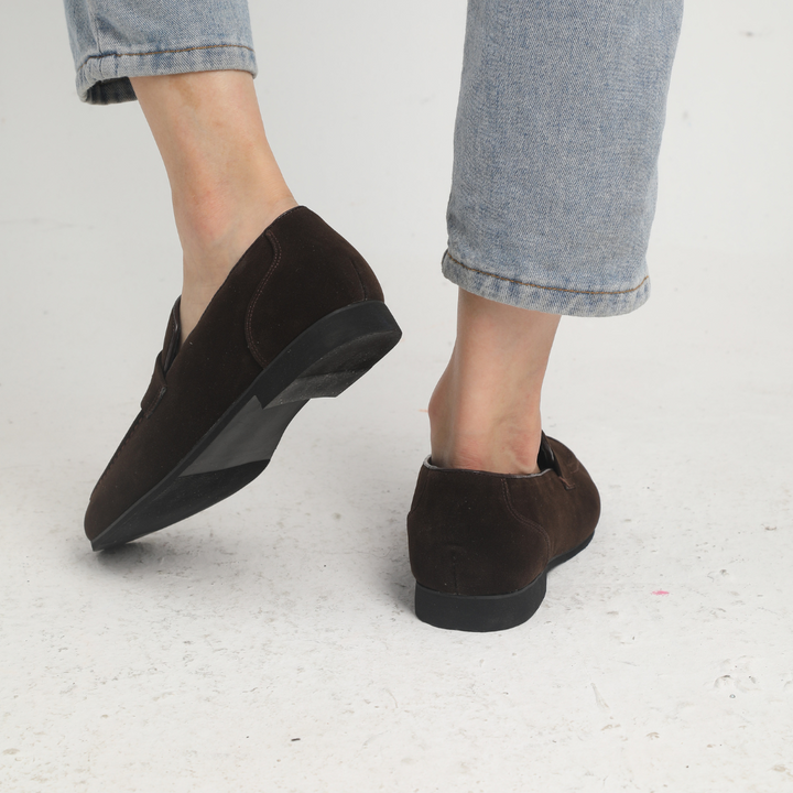 Modeva | Mocassins à brides en daim