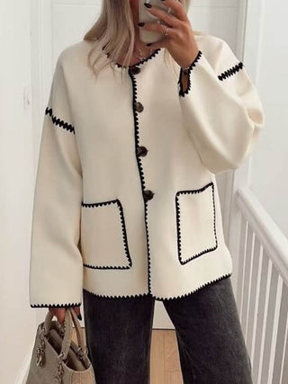 Modeva | Veste contrastée
