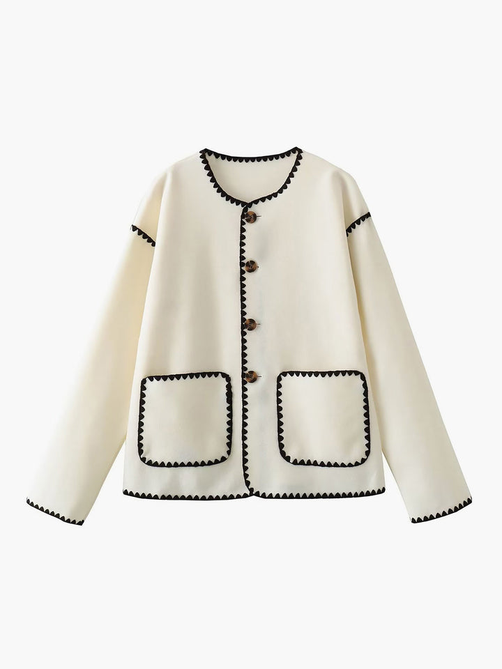 Modeva | Veste contrastée