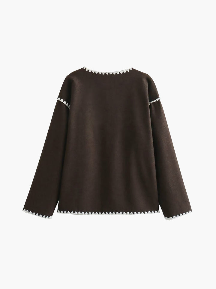 Modeva | Veste contrastée