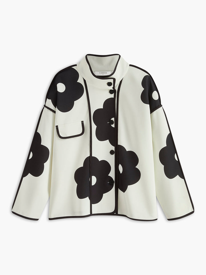 Modeva | Veste à fleurs